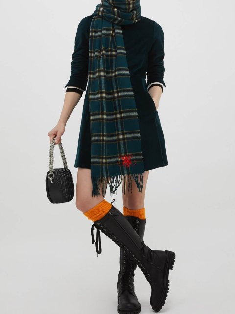 Зелёный платок MAX&CO: фото 2 - Invogue