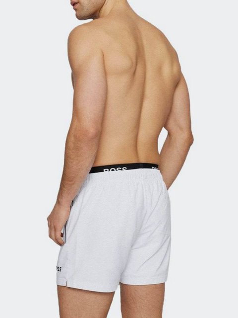 Молочные шорты пляж BOSS: фото 3 - Invogue