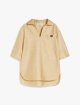 Золота сорочка Max Mara з суміші льону та шовку: фото - Invogue