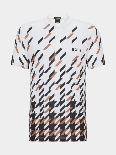 Біле поло BOSS : фото - Invogue