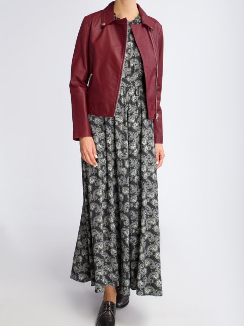 Куртка шкіряна Marella (1202): фото 3 - Invogue