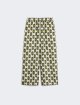 Брюки з принтом WEEKEND MAX MARA шовкові: фото - Invogue