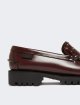 Бордові туфлі WEEKEND MAX MARA зі шкіри: фото 5 - Invogue