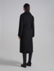 Чорне пальто MAX MARA прямого крою: фото 2 - Invogue