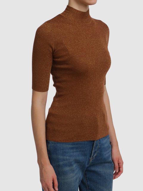 Коричневый гольф MARELLA: фото 3 - Invogue