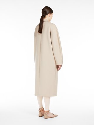 Молочное пальто MAX MARA: фото 2 - Invogue