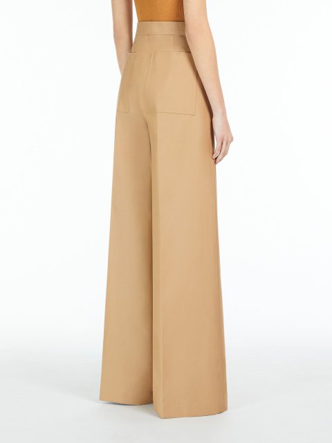Бежеві брюки MAX MARA : фото 2 - Invogue