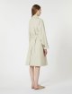 Кремовий плащ MAX MARA з суміші бавовни: фото 3 - Invogue