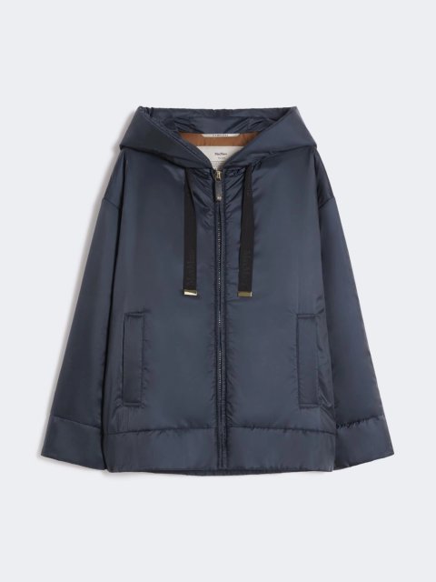 Темно-синя куртка MAX MARA утеплена: фото - Invogue