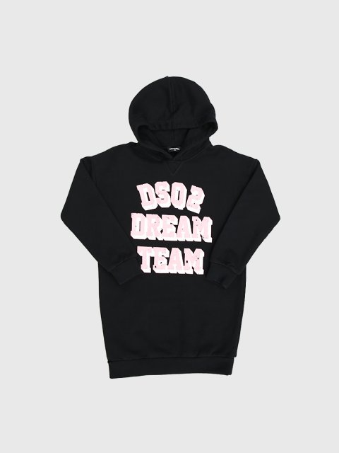 Чёрное платье DSQUARED KID: фото - Invogue