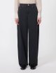 Темно-синие брюки MAX MARA из хлопка: фото 2 - Invogue