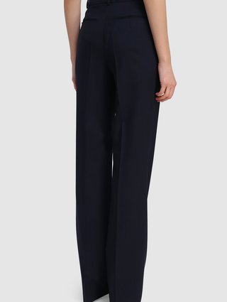 Синие брюки Sportmax: фото 4 - Invogue