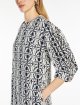 Біло-синя сукня Max Mara жакардова: фото 4 - Invogue