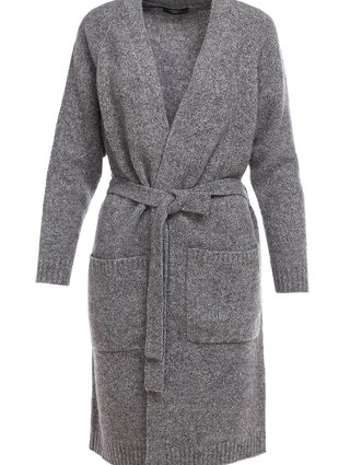 Серый кардиган WEEKEND MAX MARA: фото - Invogue