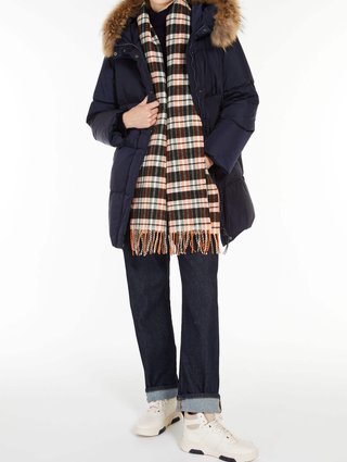 Синє пальто WEEKEND MAX MARA: фото 4 - Invogue