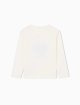 Білий джемпер EMPORIO ARMANI KIDS з бавовни: фото 2 - Invogue