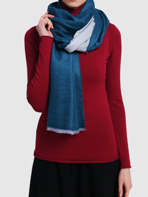 Синій шарф MAX&CO : фото 1 - Invogue