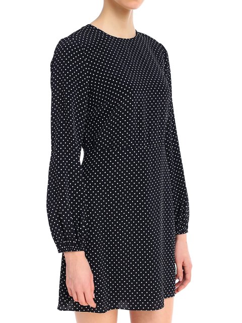 Чёрное платье THEORY: фото 3 - Invogue