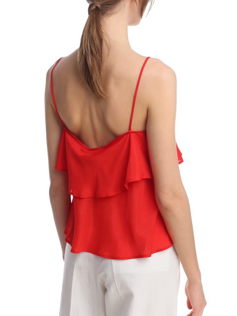 Бордовый топ MAX&CO: фото 6 - Invogue