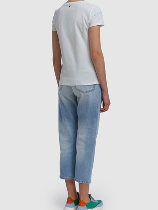 Белая футболка WEEKEND MAX MARA: фото 2 - Invogue