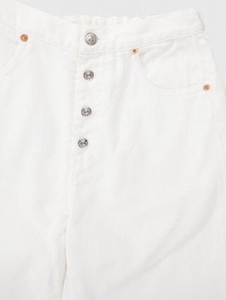 Білі джинси MM6 MAISON MARGIELA KIDS : фото 2 - Invogue