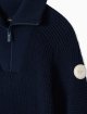 Темно-синій светр EMPORIO ARMANI KIDS з бавовни: фото 3 - Invogue