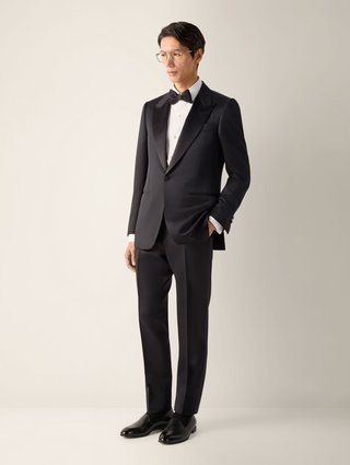 Біла сорочка ZEGNA з бавовни: фото 2 - Invogue