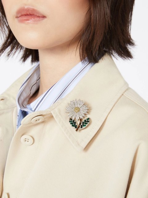 Брошка WEEKEND ACCESSORIES у формі квітки: фото 1 - Invogue