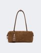 Сумка кольору какао Max Mara зі шкіри: фото - Invogue