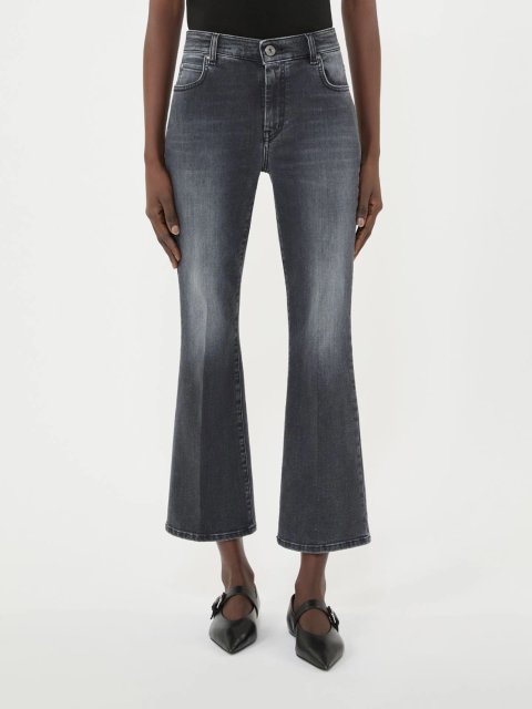 Чорні джинси WEEKEND MAX MARA з еластичної бавовни: фото 2 - Invogue