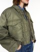 Куртка кольору хакі WEEKEND MAX MARA двостороння: фото 4 - Invogue