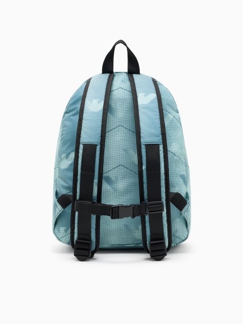Рюкзак округлої форми  з міцного нейлону Emporio Armani Kids: фото 2 - Invogue