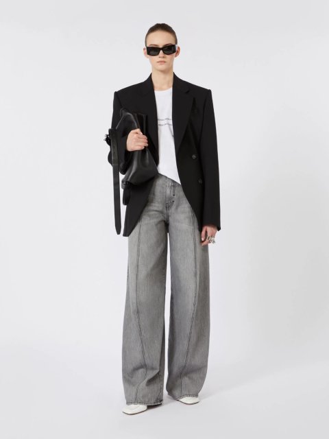 Белая футболка SPORTMAX из хлопка: фото 1 - Invogue