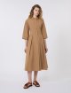 Коричнева сукня-сорочка Weekend Max Mara з бавовни: фото 1 - Invogue