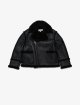 Чорна куртка MM6 MAISON MARGIELA KIDS : фото - Invogue