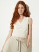 Білий топ Max&Co з суміші віскозної пряжі: фото 2 - Invogue