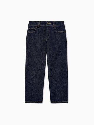 Синие джинсы Emporio Armani из хлопка и эластана: фото - Invogue