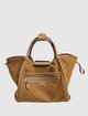 Бежевая сумка MAX MARA: фото - Invogue