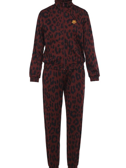 Красный костюм KENZO: фото - Invogue