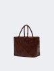 Коричневая сумка Weekend Accessories из кожи: фото 1 - Invogue