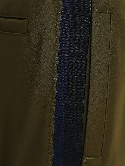 Зелёные брюки SPORTMAX: фото 5 - Invogue