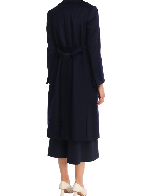 Синее  пальто MAX&CO: фото 2 - Invogue