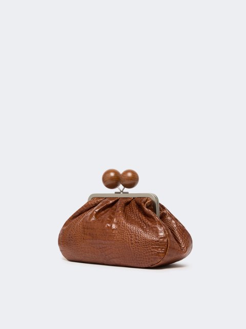 Коричневая сумка Pasticcino Weekend MaxMara кожаная: фото 2 - Invogue