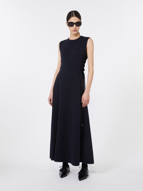 Темно-синя сукня MAX MARA з вовни: фото 1 - Invogue