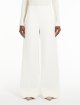 Белые брюки Max Mara расклешенные: фото 2 - Invogue