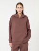 Коричневе худі Weekend Max Mara вільного крою: фото 4 - Invogue