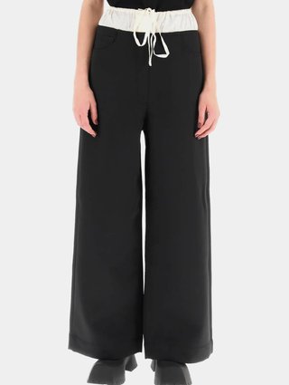 Чорні штани Acne Studios вільного крою: фото 1 - Invogue