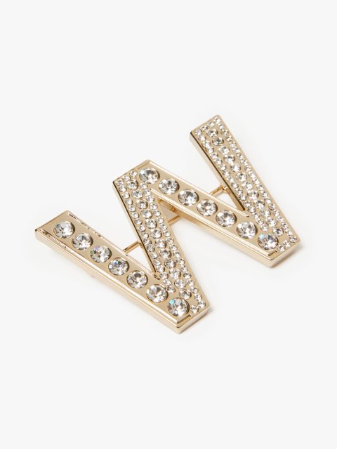 Брошь WEEKEND ACCESSORIES со стразами: фото 2 - Invogue