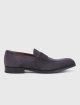 Темно-сині лофери ZEGNA зі шкіри: фото - Invogue