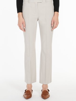 Бежеві брюки MAX MARA : фото 1 - Invogue